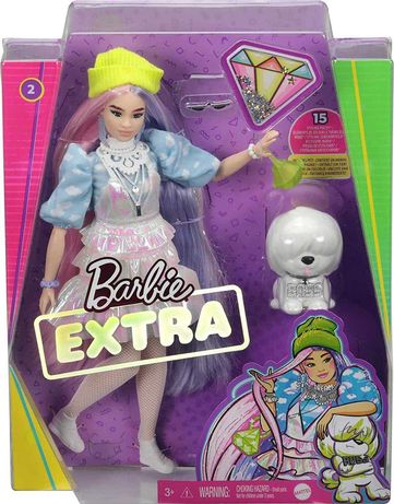 ОРИГИНАЛ! Кукла Барби Экстра Модница Мерцающий образ Barbie Extra # 2