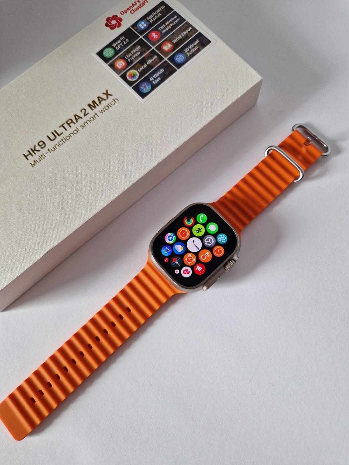 Smartwatch nowy Hk9 Ultra2 Max