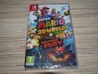 Gra Super Mario 3D World + Bowser's Fury nintendo Switch nowa folia!!