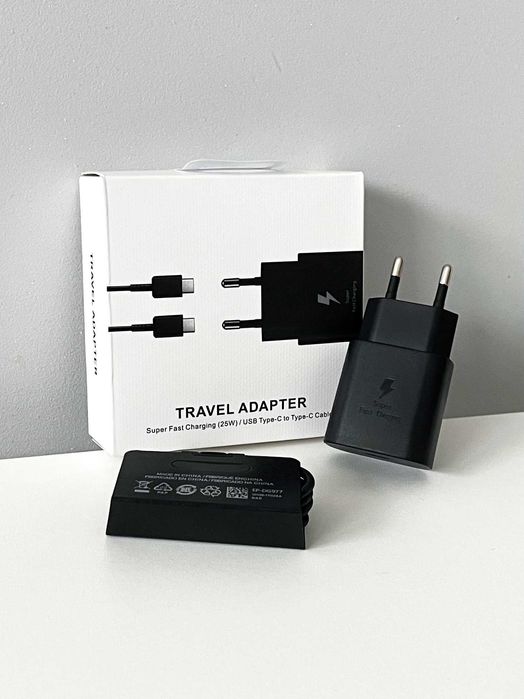 Zestaw do Samsung 25W - Szybka Ładowarka + Kabel USB-C | NOWE