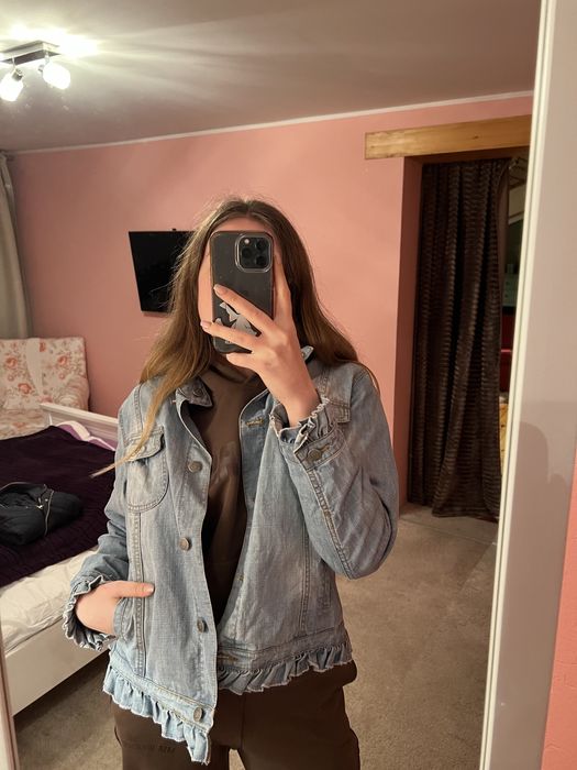 Jeansowa kurtka Denim Bon’a parte XL/L oversize