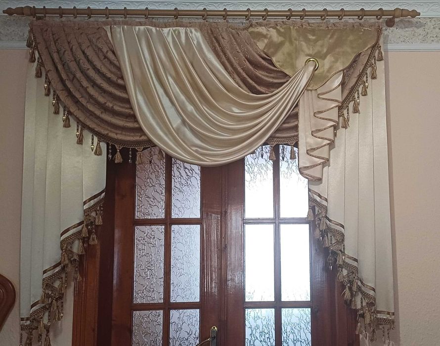 Ламбрекен на вікно і двері. Ціна 1000грн