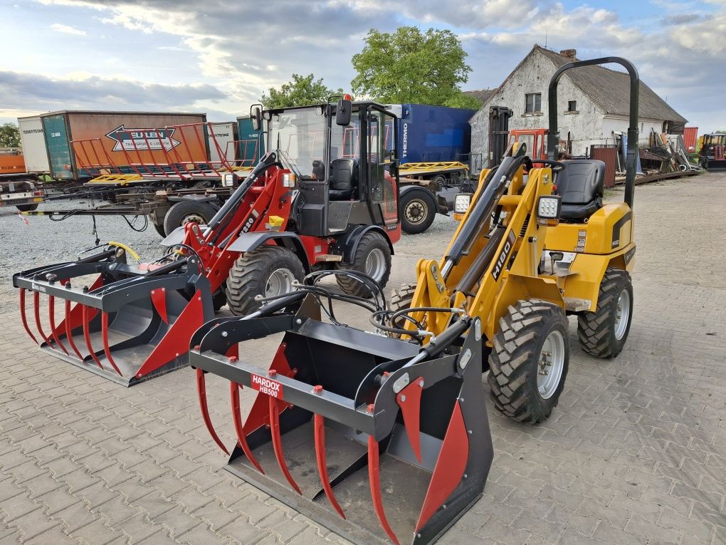 Nowa miniładowarka H 180 silnik yanmar szerokie opony 2025 r kilka szt