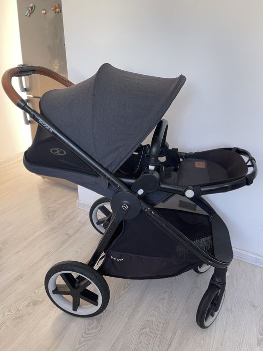 Sprzedam wózek Cybex Balios M 3w1 + Adaptery + Fotelik maxi cosi