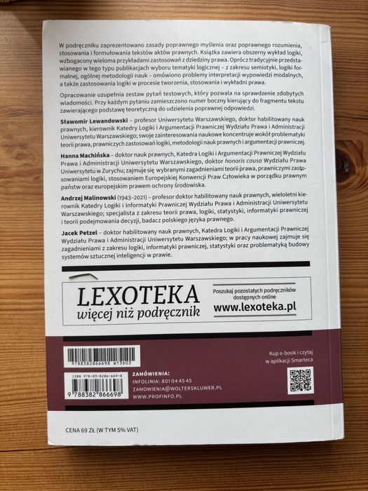 Logika dla prawników S. Lewandowski