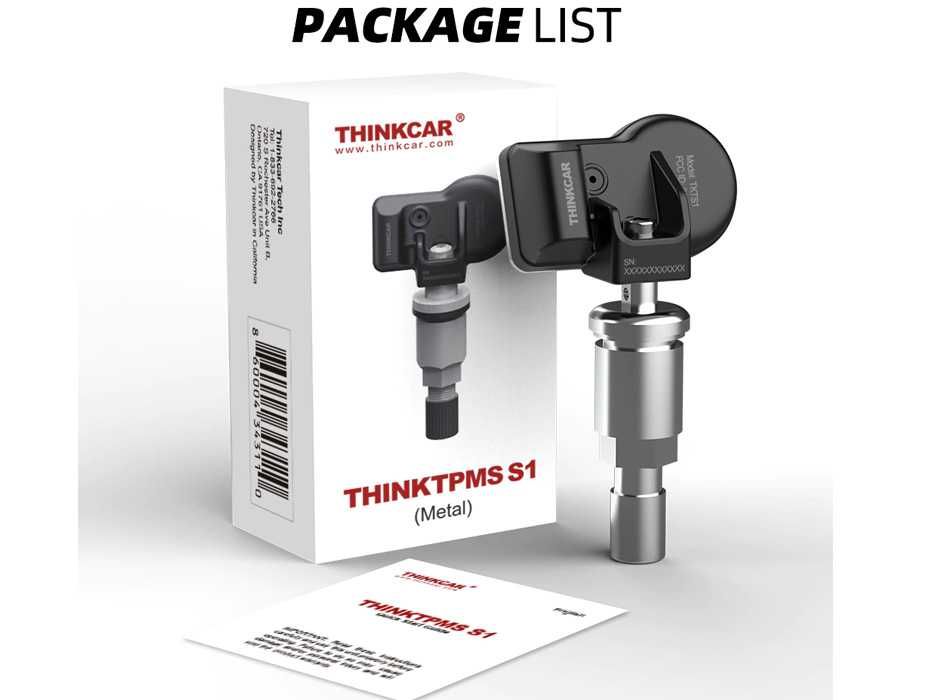 ThinkCar T-Wand 200 Programador Válvulas TPMS + Kit 4 Válvulas (NOVO)
