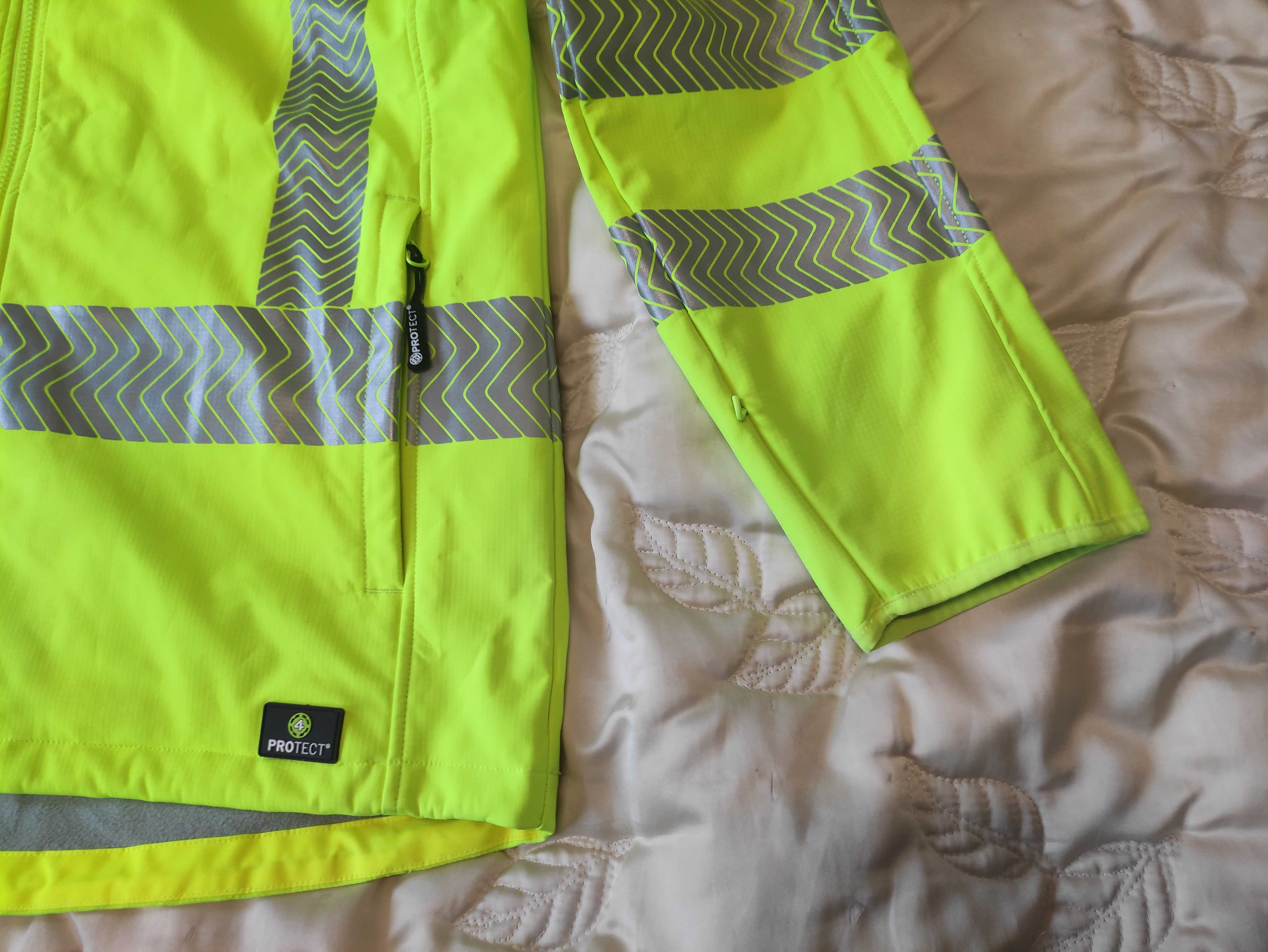 Robocza kurtka odblaskowa softshellowa Protect Workwear Tyler r.  2XL