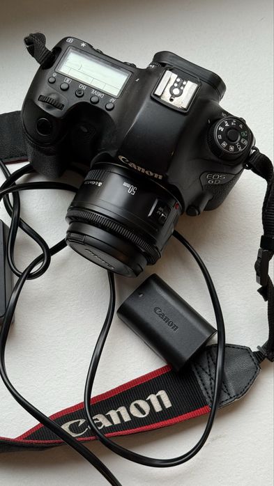 Фотоопарат Canon 6D + об’єктив 50мм f/1.8