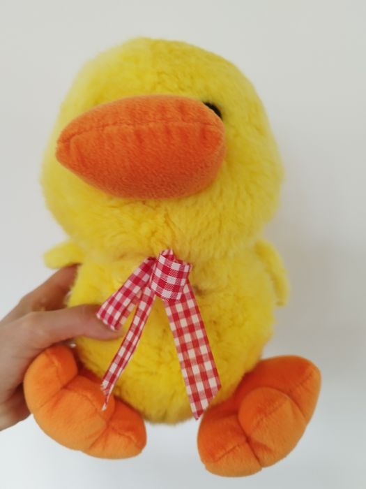 Maskotka pluszak przytulanka kaczka