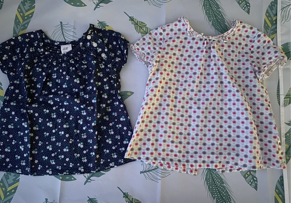 Moda menina lote roupa bebé 6-12 meses