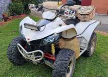 Quad Kymco maxxer 450i efi 4x4 zarejestrowany L7e homologacj, plastiki