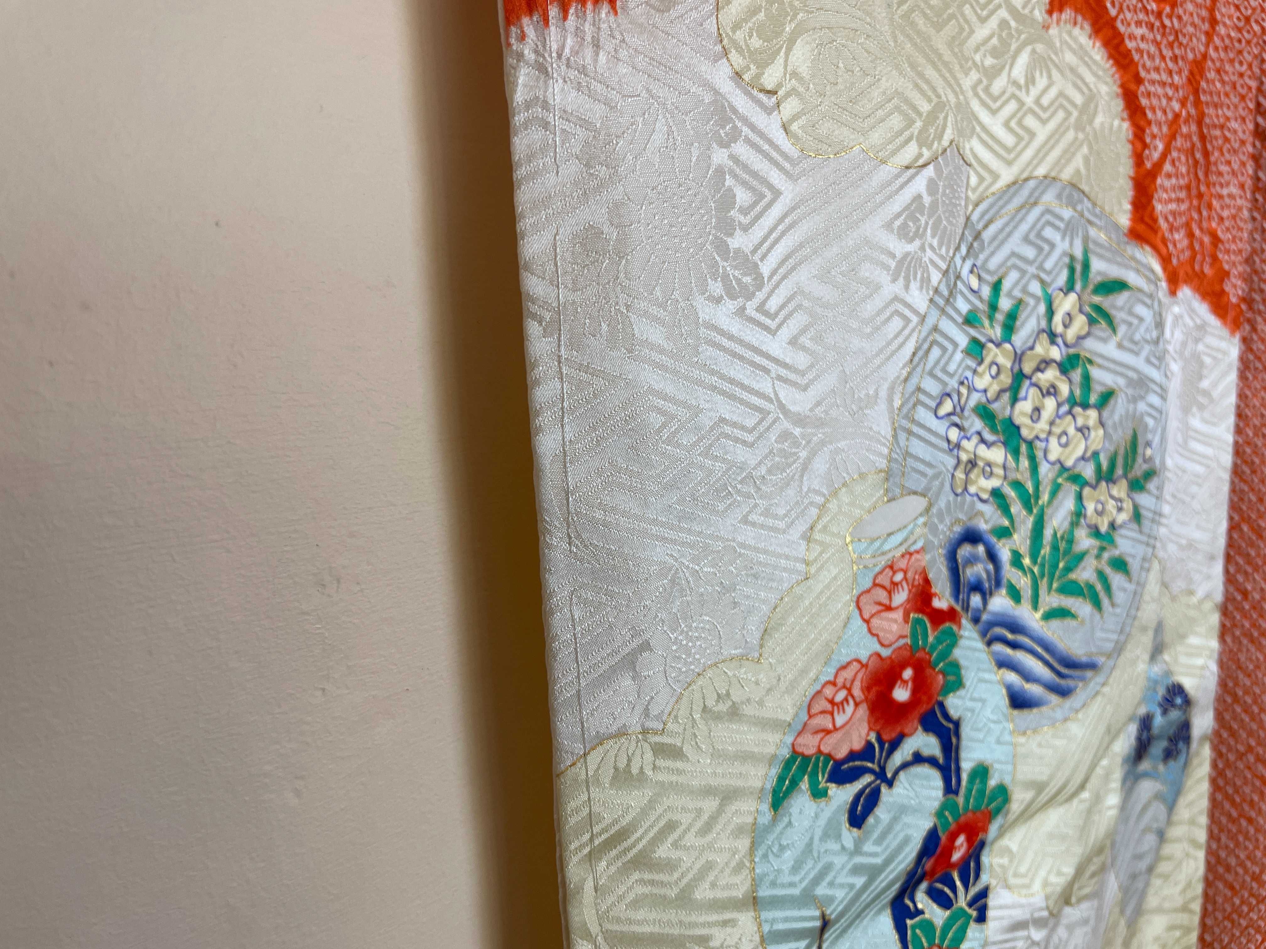 Japońskie kimono furisode