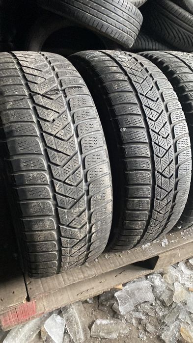 215.55.17 Pirelli 4шт зима шини резина з Европи БВ склад Харків БУ 55
