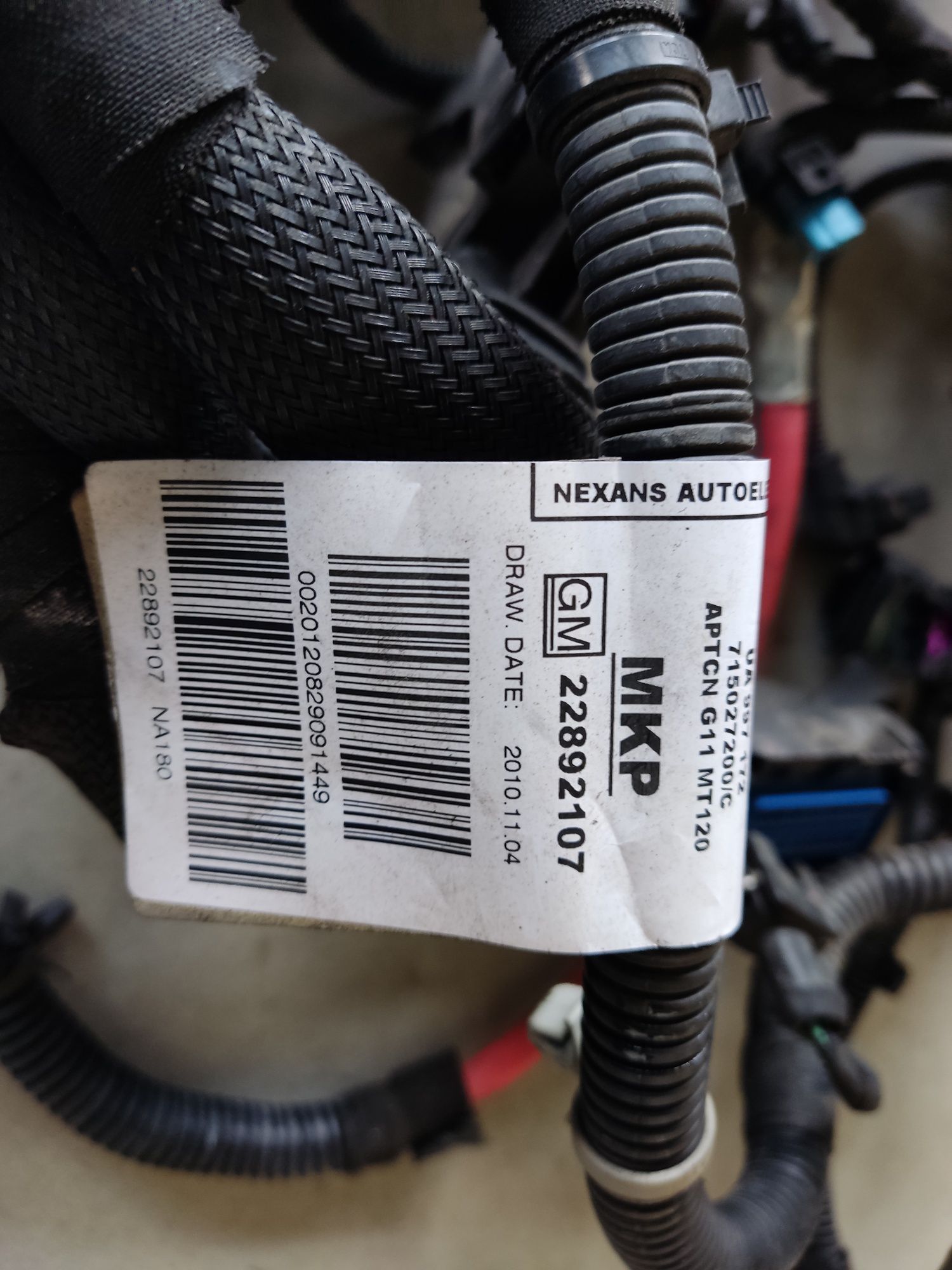 Wiązka Instalacja Silnika A14NET Opel Insignia A