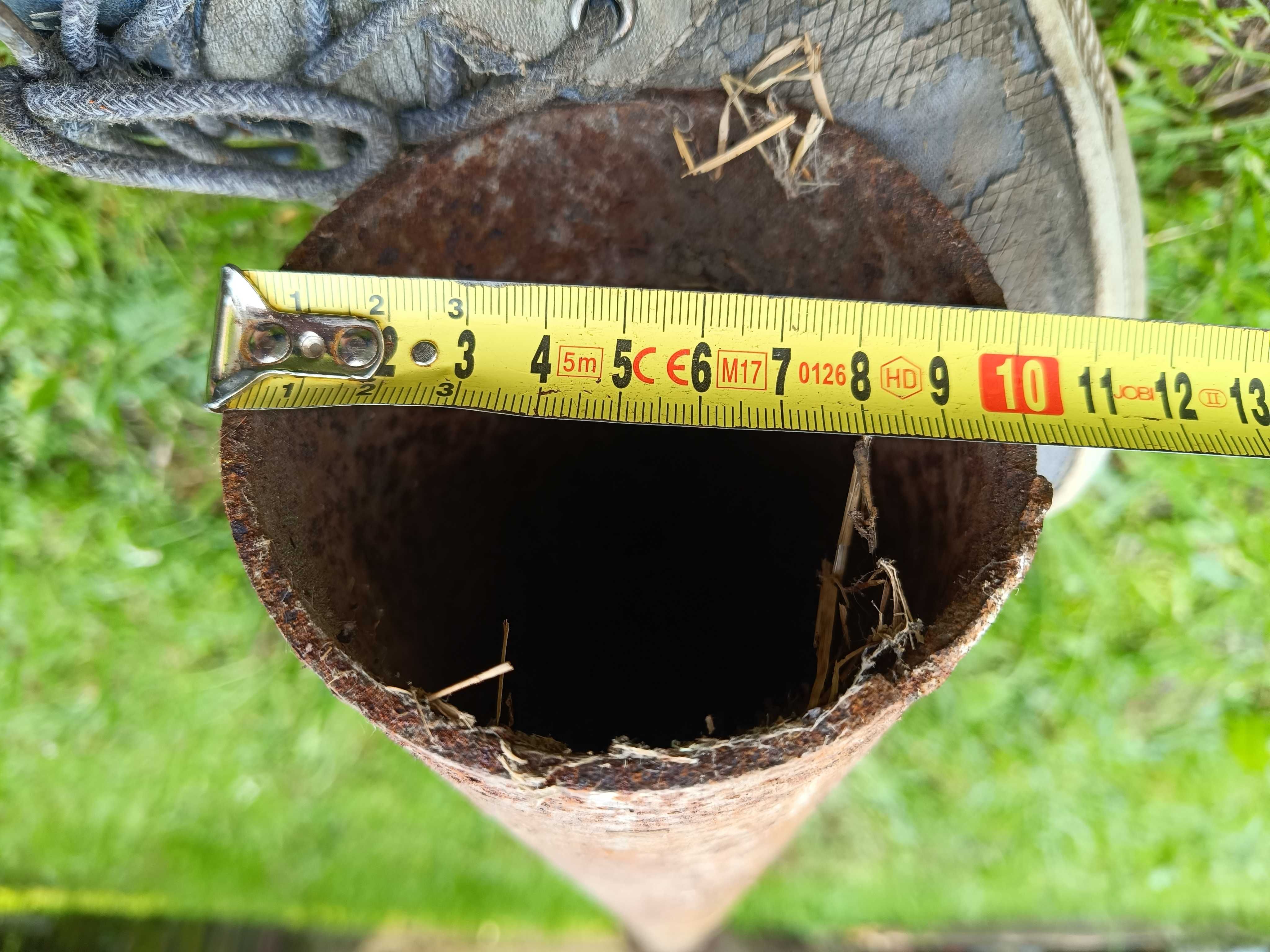 Rura metalowa 10 cm