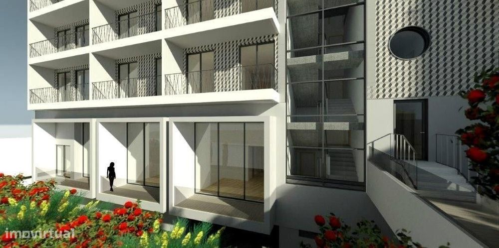 T2 Novo c/ Lugar de Garagem em Mafamude (Centro de Gaia)