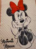 Disney minnie kocyk dla dziewczynki z minnie koc 100*140