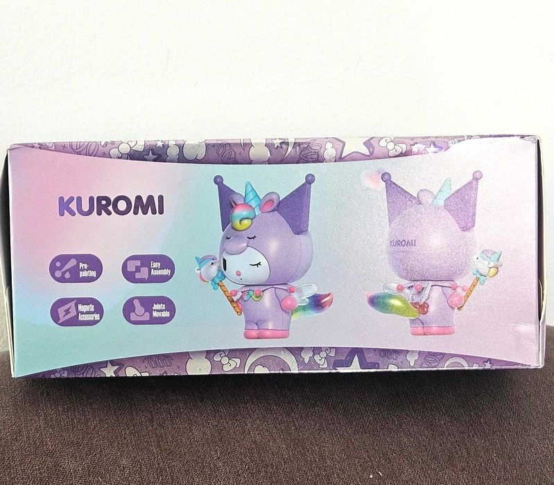 Montagem da série Sanrio Jaka unicórnio - Kuromi