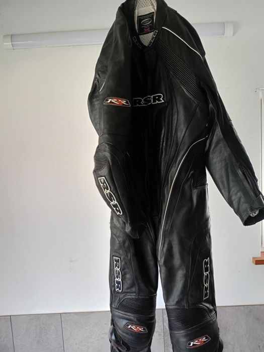 Skórzany jednoczęściowy kombinezon na motor RSR XL 58