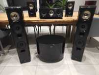 Kef Xq 40 xq 50c xq 10 sub xq60 stan kolekcjonerski