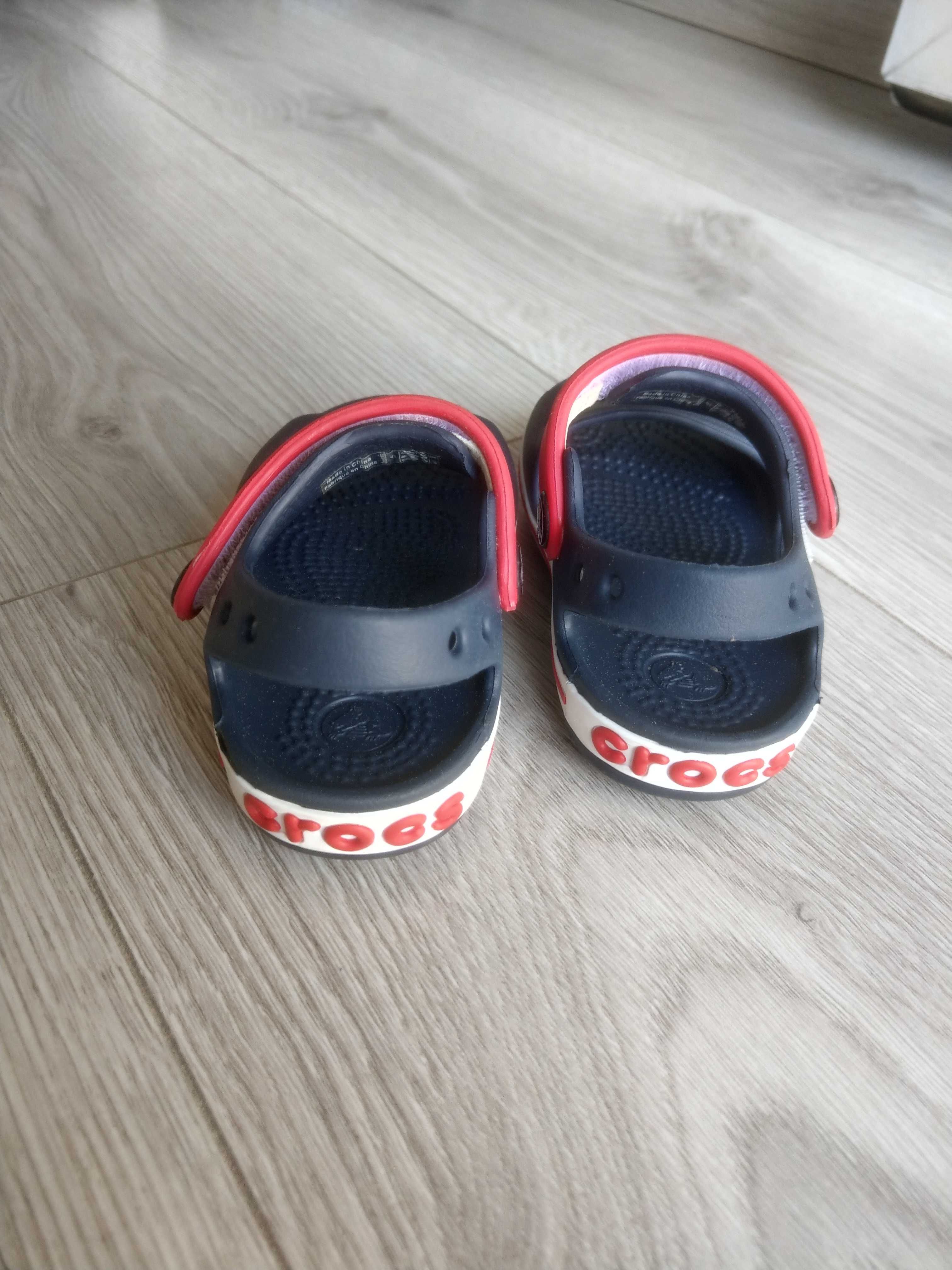 Sandały dziecięce CROCS Crocband rozm. C5 rozm. 20-21 stan idealny