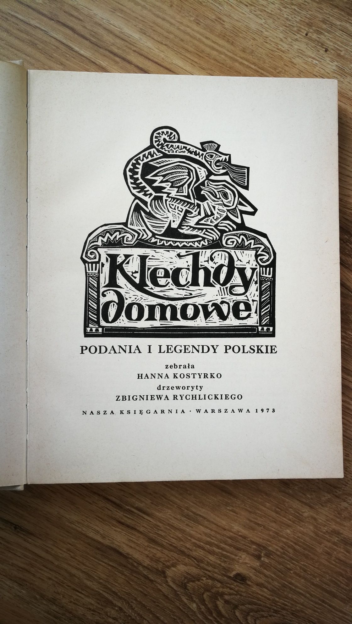 Klechdy domowe z drzeworytami Rychlickiego