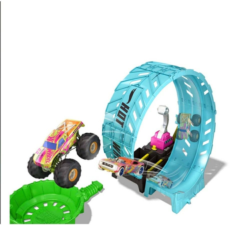 Ігровий набір Хот Вілс Випробування петлею Hot Wheels Monster Trucks