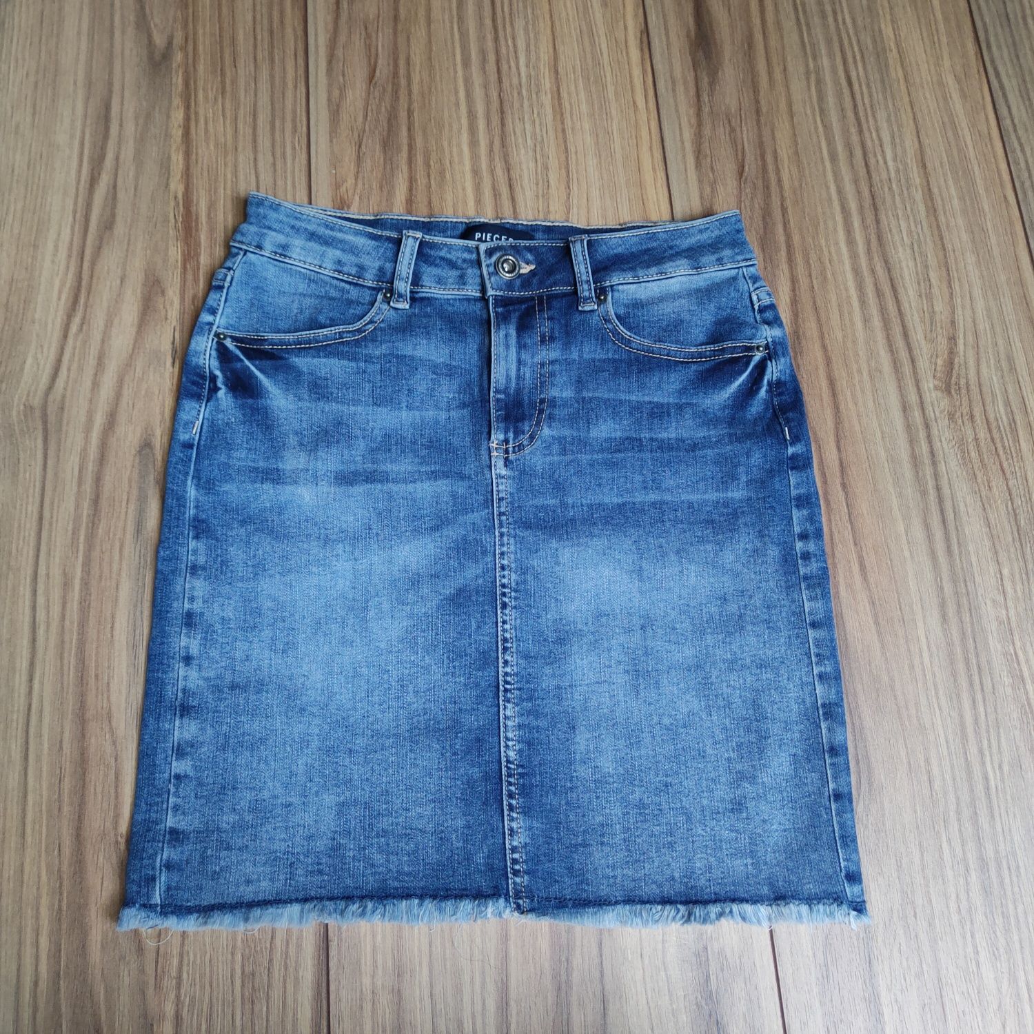 Wiosenna spódnica jeansowa Pieces rozmiar S, 36