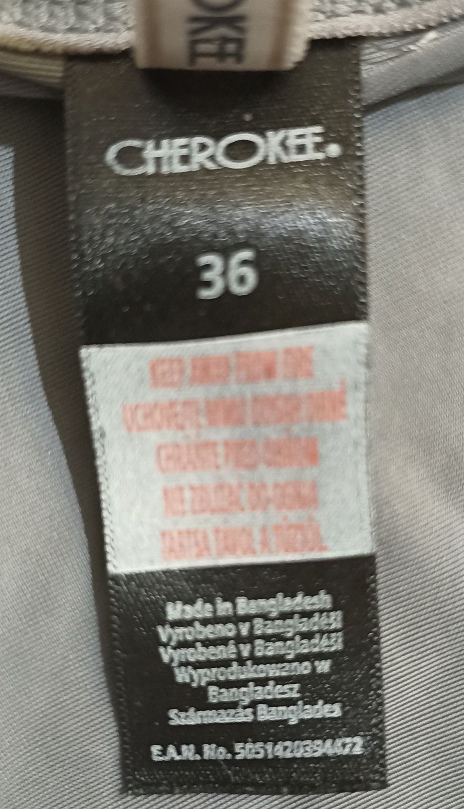 Seksowna, elegancka, przezroczyste koszulka Cherokee, rozmiar 36