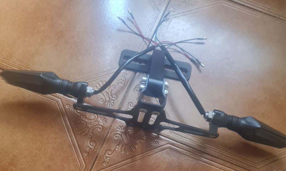 Suporte de matrícula para yamaha mt 125