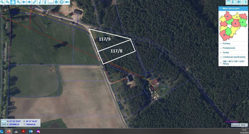 NowaCENA Działki z WZ budowlane i uzbrojone po  3001m2 pod dom w lesie