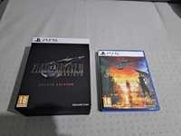 Final Fantasy VII Rebirth Deluxe Edition kompletna idealna PS5