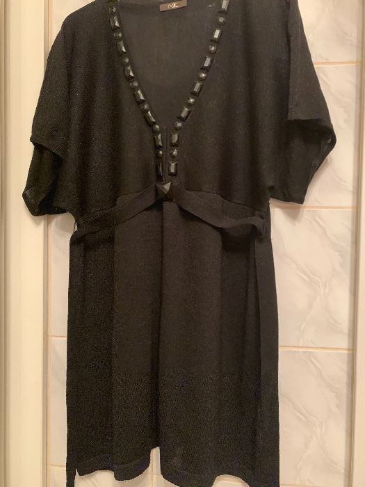 Czarna tunika 40 firmy MK
