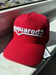 Dsquared2 czapka  z daszkiem czerwona, nowa