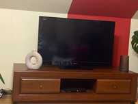 Meble black red white largo classic