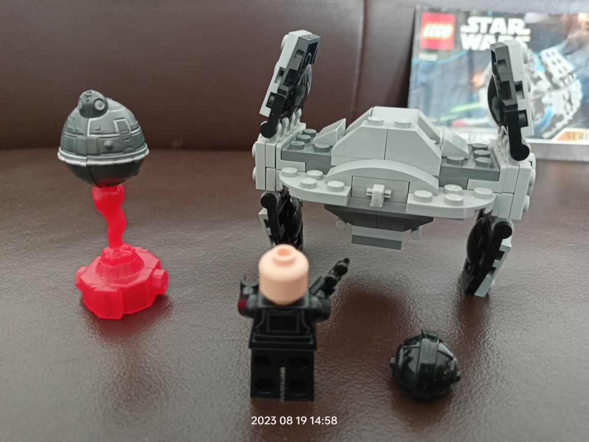 Kompletny LEGO Star Wars 75128 Microfighters TIE Advanced Prototype