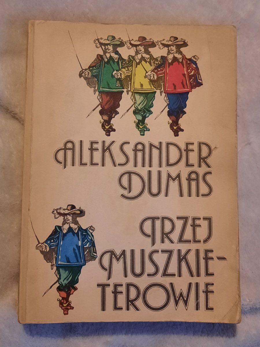 Aleksander Dumas "Trzej muszkieterowie" książka