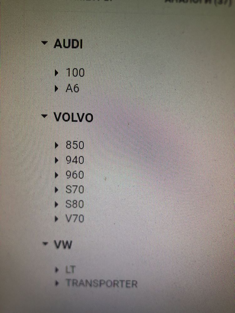 Водяной насос  Audi , Volkswagen, Volvo