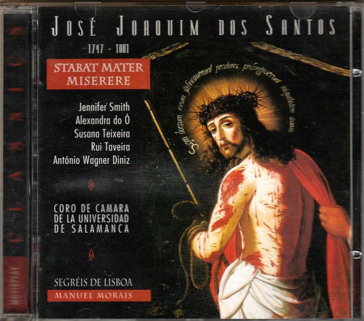 CD José Joaquim dos Santos - Stabat Mater + Miserere