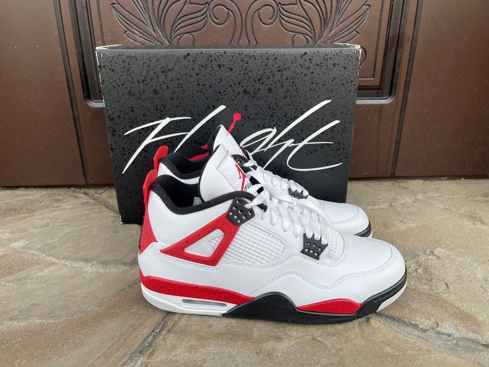 Кроссовки Jordan 4 Retro Red Cement Оригинал