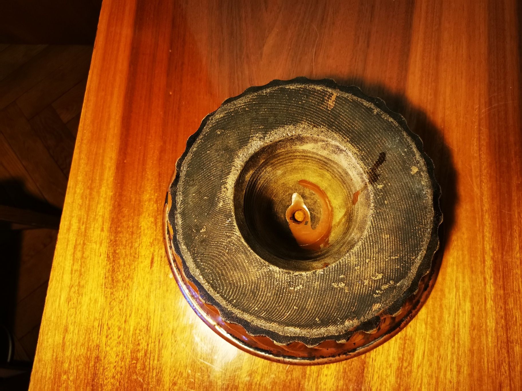 Duza forma do ciasta kamionka do wypiekania babki lata 60