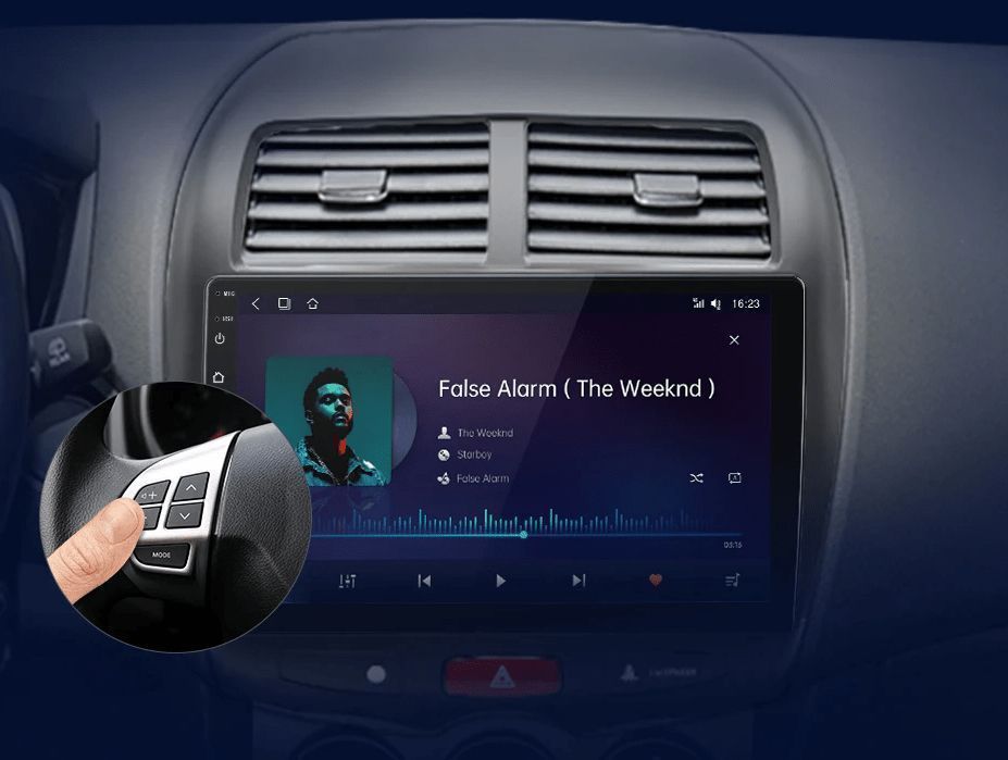 Radio Android do Mitsubishi ASX 2010 - 2016 - 6GB, 128GB
