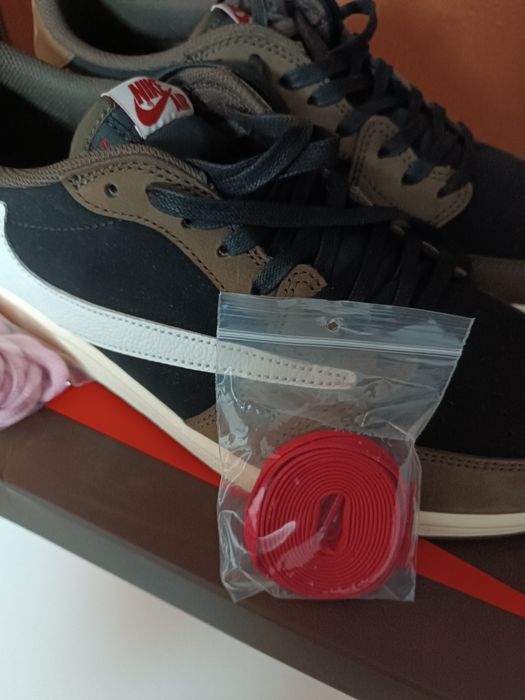 Tênis Jordan 1 Low Travis Scott Mocha