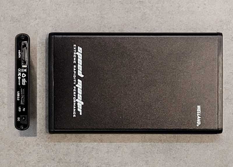 Kieszenie na dysk 2,5" USB, eSATA