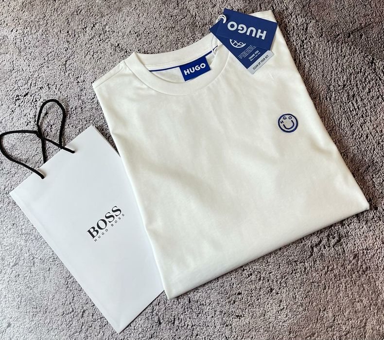 Футболка Hugo blue оригінал