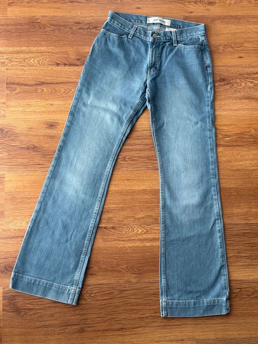 Spodnie damskie jeansy Gap dzwony długie 10 36/38