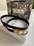 Pasek Christian Dior czarny