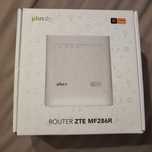 ROUTER bezprzewodowy, Sim, WiFi, ZTE MF286R, czarny, Jak nowy, okazja