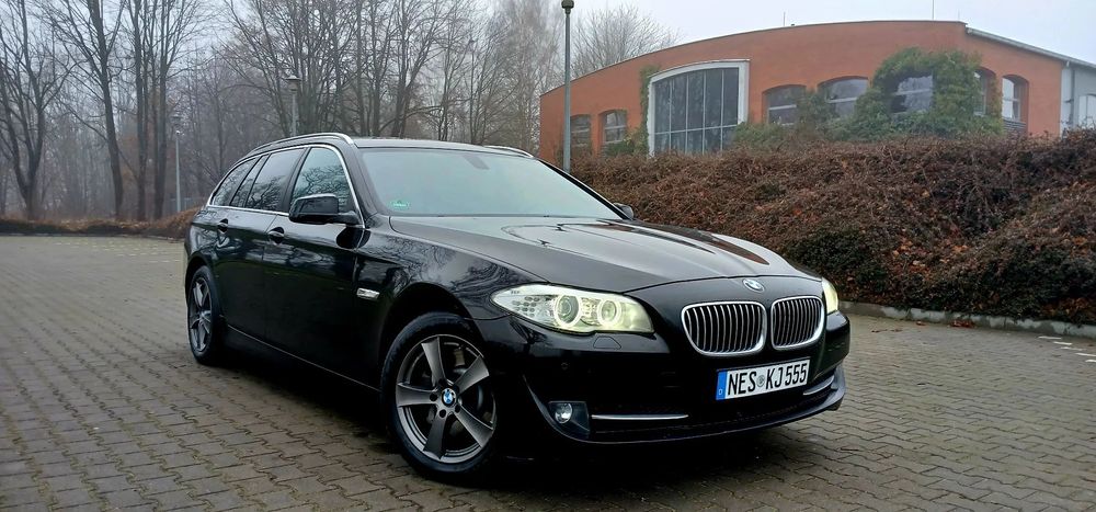 BMW Seria 5 XDRIVE4X4-NIEMCY>OKAZJA>Mpakiet środek+panorama łopatki 258koni