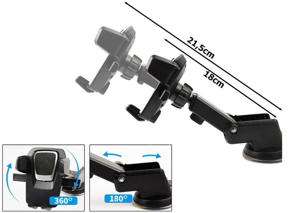 Suporte de Telemóvel Universal para Carro, Novo e na Caixa!